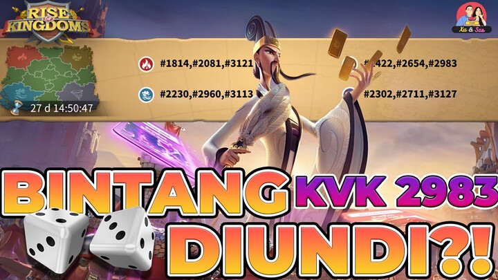 [ENG SUB] KVK 2983: THE STAR GOES TO... HASIL UNDIAN BINTANG?! (RISE OF KINGDOMS)