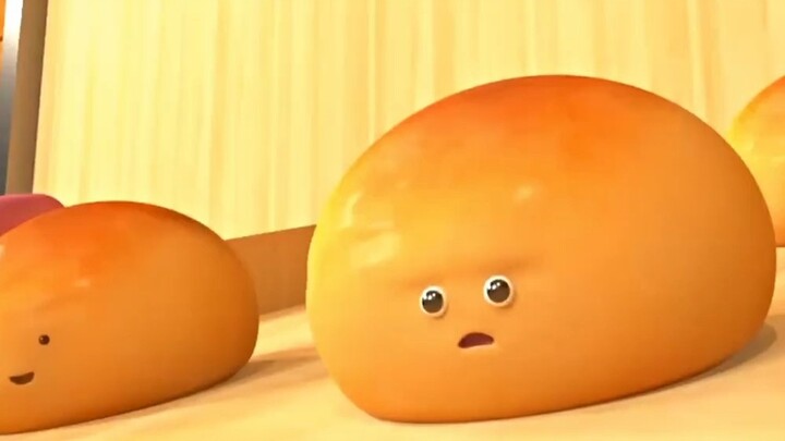 To avoid being eaten, the bread actually disguised itself as an ugly monster.