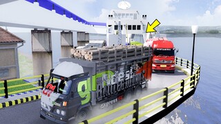 TURUN DARI KAPAL PELABUHAN GILIMANUK BALI DICEGAT LADUSING | CEKETER TRUK TUA GoNdes#17