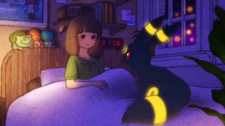 Cerita pendek animasi Eevee "Siang dan Malam"