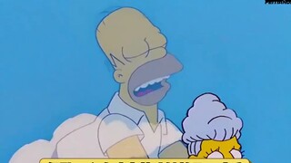The Simpsons丨Homer choked to death on cauliflower, his soul ascended to heaven, but the gods asked h