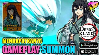 SUMMON/GACHA NEW MUICHIRO TOKITO SP PILAR/HASHIRA KABUT FULL GAMEPLAY HERO - DEMON SLAYER