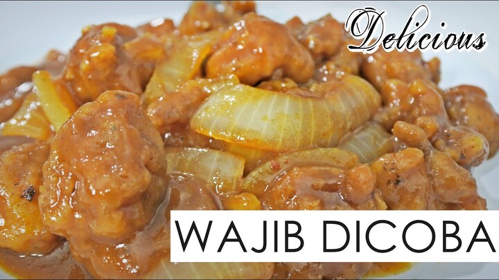 Resep Cumi Goreng Tepung Saus Tiram - Simple dan Enak Banget