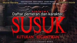 Daftar pemeran dan karakter susuk kutukan kecantikan