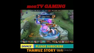 STORYWA THAMUZ SAVAGE MOMENT ||MLBB