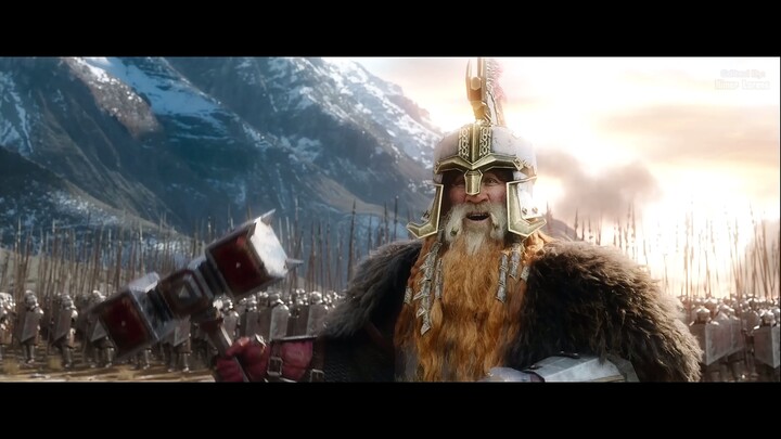 The Hobbit (2013) - Battle of the five Armies - Part 1 - Only Action [4K]
