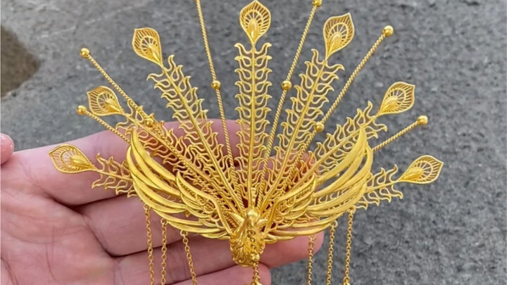 A humble servant pays respects to the noble lady.