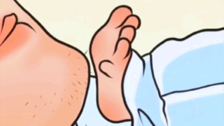 ทำไมถึงคันจังเลยนะ หรือว่ามีลูกกระบองเพชรอยู่เหรอ? ลูกน้อยกำลังลองเสี่ยงท้าทายอย่างบ้าคลั่งที่ขอบควา