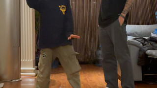 Father and son together to give you a freestyle