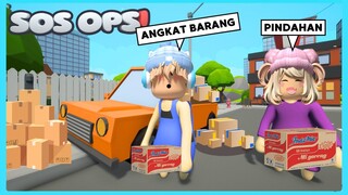 Aku Bantu Adiku Jadi Pengantar Paket Di Game SOS OPS ft @Shasyaalala