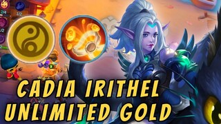 WHITE BELT + HYPER CADIA IRITHEL !! EASY UNLIMITED GOLD !! MAGIC CHESS BEST COMBO