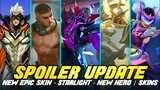 NEXT UPDATE! New EPIC SKIN - Next STARLIGHT SKIN - New HERO | Mobile Legends #What'sNEXT Eps.23