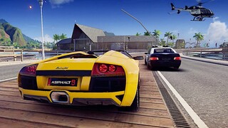 ASPHALT 9: LEGENDS - Car Cop Chase in the Caribbean - Lamborghini Murcielago Roadster