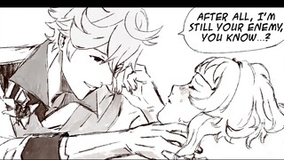 Một chú cáo nhỏ với cái lưỡi sắc bén nhưng trái tim lại mềm yếu [Genshin Impact Audio Manga]