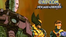 marvel vs. capcom 2 ~ new age of heroes: war machine, cyclops and wolverine (bone claws)