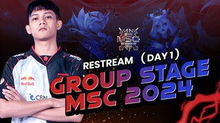 RESTREAM MSC ESPORTS WORLD CUP FT MLBB #msc #msc2024