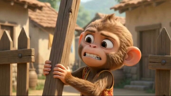 जब मोंटू, कालू और भूरा ने सिखाया एकता का पाठ... 🐒🐂 #shorts #animals #viralshorts