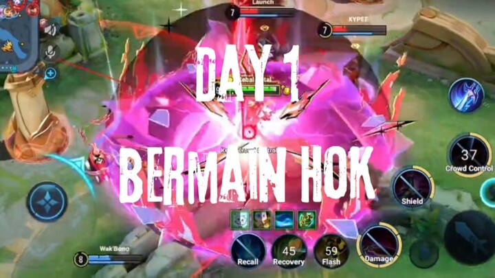 POV : Day 1 Bermain Hok.