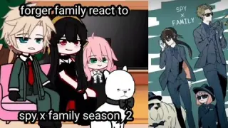 spy x family react to forger family // anya __ loid forger & yor forger #react