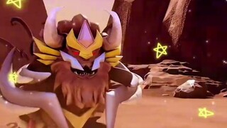 What is the strength of the Dark Gold Flame Demon?