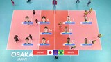 (Throwback Game) JAPAN vs. BRAZIL (Men's VNL 2022)