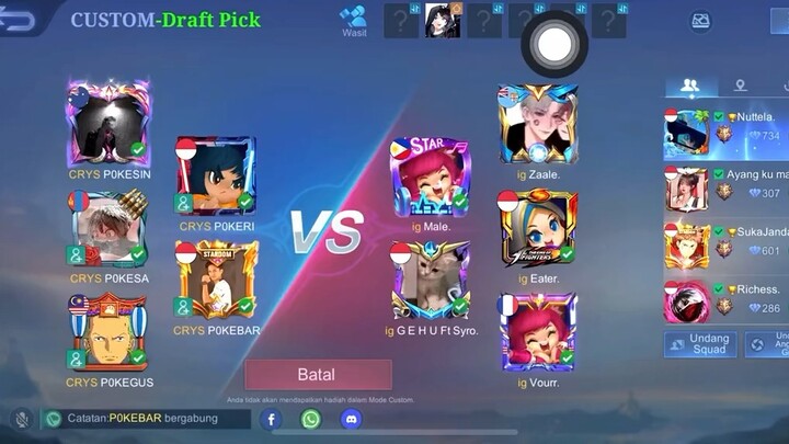 Full supreme satu squad!