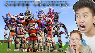 Minecraft, Nhưng bqThanh và Ốc Tạo Ra Quái Vật Five Nights at Freddy's: Sister location