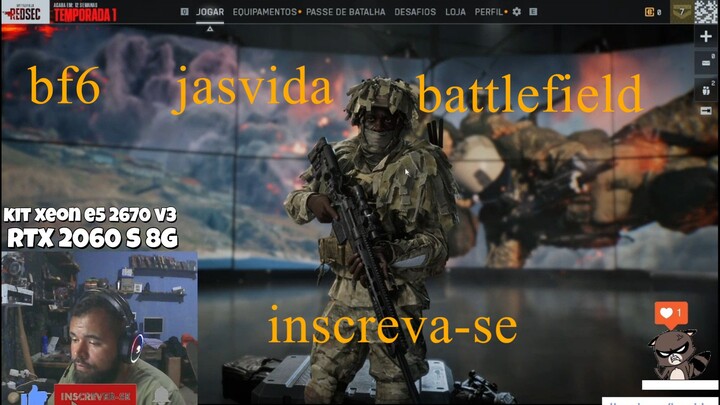 battlefield 6 + kit xeon e5 2670 v3  +  RTX  2060 S 8G (2)