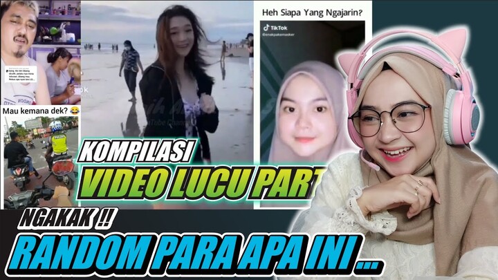 Reaction Video Lucu Random 🥰 Part 1 | By Sugih Ancik | Maya Nadia