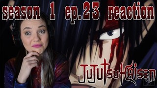 Jujutsu Kaisen Episode 23 - "The Origin of Blind Obedience - 2 -" Reaction