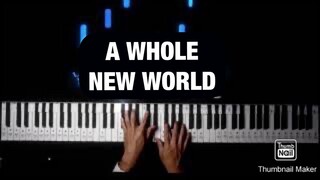 【ピアノカバー】 A Whole New World -Alan Menken-Tim Rice-PianoArr.Trician-SynthesiaPPIA