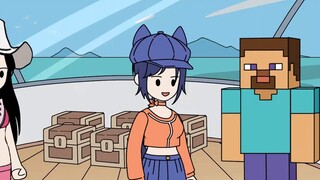 Tôi vừa chơi Minecraft lúc nửa đêm và được đưa đến thế giới cướp biển