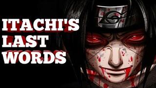 Itachis Last Words Tagalog Dubbed | Naruto Tagalog Dubbed