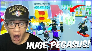 GRABE YUNG HUGE PEGASUS! ANG YAMAN NILA sa ROBLOX PetSimulatorX