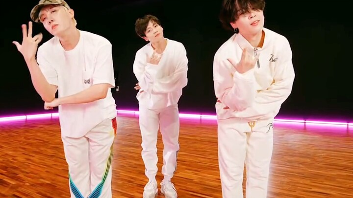3J dance line versi remix "Butter"