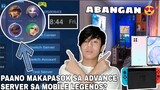 HOW TO ENTER ADVANCE SERVER in MOBILE LEGENDS (Every FRIDAY) At mga dapat ABANGAN sa channel ko 😍