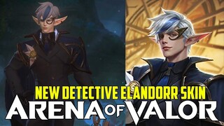 *NEW* DETECTIVE ELANDORR SKIN | AOV 3.0 | Arena of Valor | LiênQuânMobile | 傳說對決 | 펜타스톰 | 伝説対決