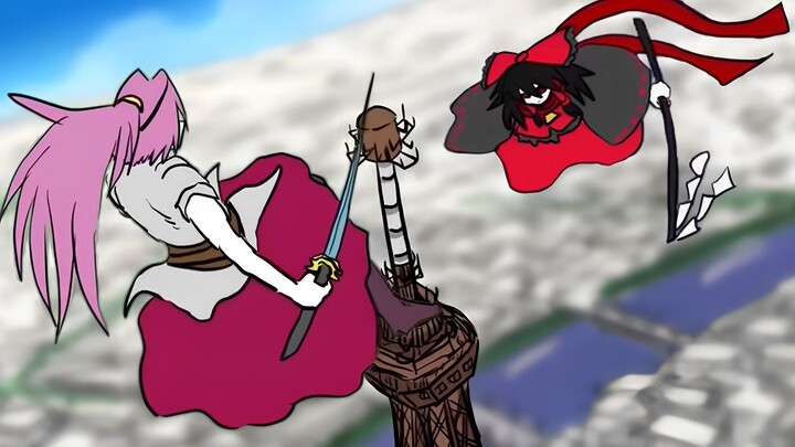 【Eastern】Zima talks about love dance: Reimu and Yorihime