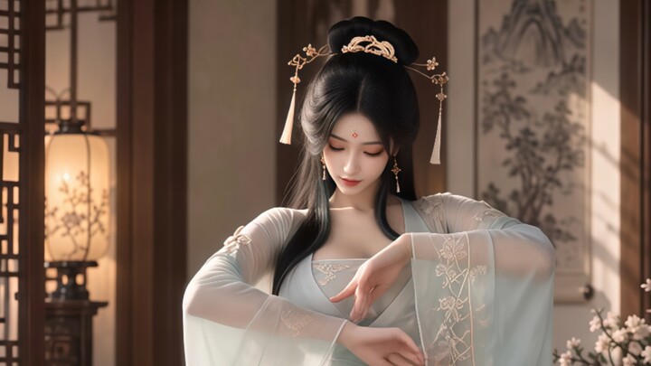 The eastern boat and the western boat—melodious music lingers in my heart~
