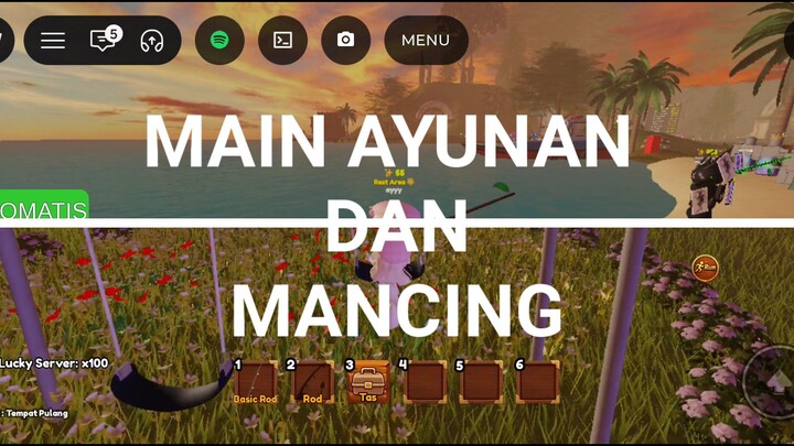 Map ini bisa mancing juga??