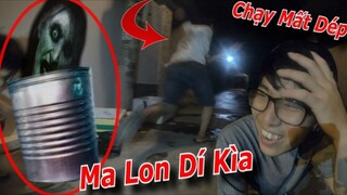 Troll Ma Lon Đuổi Chạy Mất Dép ( Ghost Chasing Prank ) - Bảo Ren