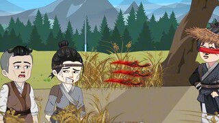 56: After three days of hunger, the two brothers learned to rob like bandits
