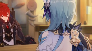 "Genshin Impact" Yula character PV - "Yura is just drinking with Diluc"