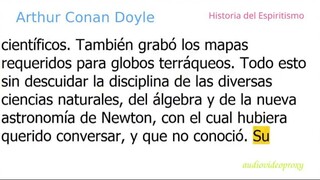 Arthur Conan Doyle - Historia del Espiritismo 5/5