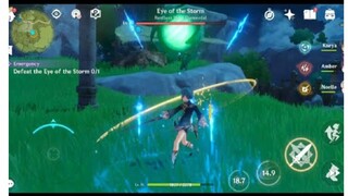 when eye of the storm is easily killable and lower level then hilichurls | Genshin Impact