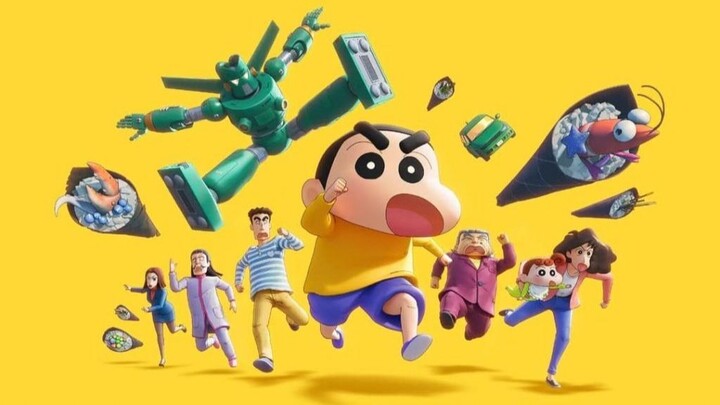 New Dimension! Crayon Shinchan The Movie Battle Of Supernatural Powers-Flying Sushi