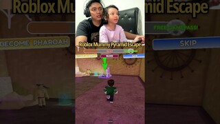 ROBLOX MUMMY PYRAMID ESCAPE PART 1