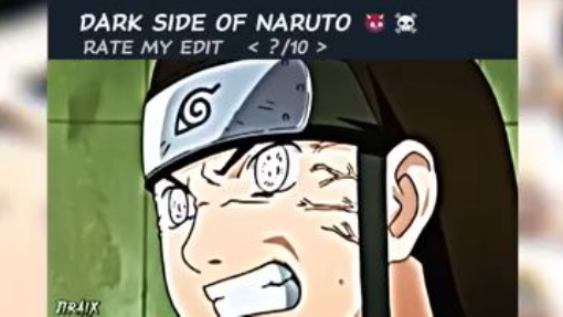 NARUTO'S DARKNESS 👹🔥 #naruto #anime #shorts #fyp
