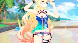 [Honkai Impact 3rd] Durandal โชว์สเต็ปแดนซ์ท่ามกลางชายหาด