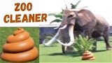 HOW BIG IS THE MAP in Zoo Cleaner? Run Across the Map